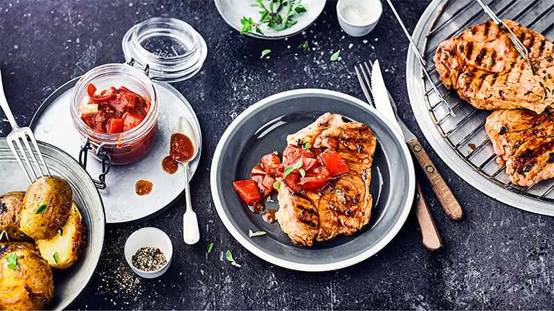 Mariniertes Schweinenackensteak Rezept by WINDGES